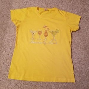 Gold Panama shirt